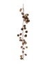 Main View - Click To Enlarge - SHISHI - Glitter Cone Wire Garland — Brown/Gold