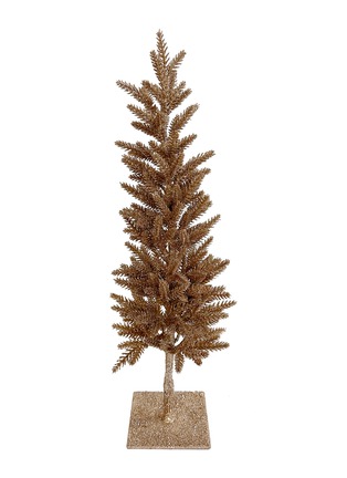 Main View - Click To Enlarge - SHISHI - Glitter Tree Ornament — Champagne