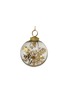 Main View - Click To Enlarge - SHISHI - Snowflake Glass Ball Ornament — Clear/Gold
