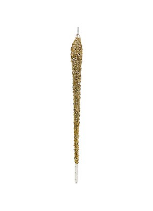 Main View - Click To Enlarge - SHISHI - Glass Icicle Ornament — Champagne