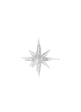Main View - Click To Enlarge - SHISHI - 3D Star Ornament — Clear