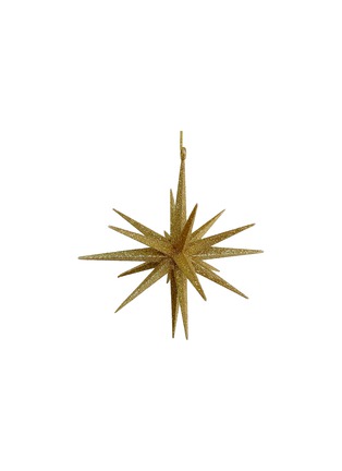 Main View - Click To Enlarge - SHISHI - Glitter 3D Star Ornament — Gold