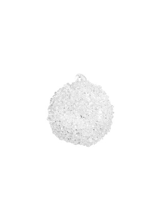 Main View - Click To Enlarge - SHISHI - Clear Beaded Glass Ball Ornament