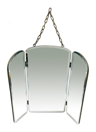 Main View - Click To Enlarge - SHISHI - Metal Frame Wall Mirror — Antique Gold