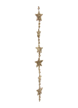 Main View - Click To Enlarge - SHISHI - Glitter Mini Star Garland — Dark Gold