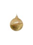 Main View - Click To Enlarge - SHISHI - Gold Toned Leaf Glass Ball Ornament — Transparent