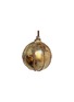 Main View - Click To Enlarge - SHISHI - Gilded Bead Lines Glass Ball Ornament — Gold