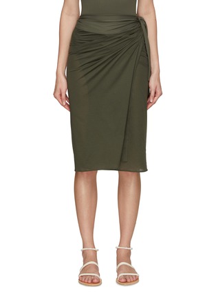 Main View - Click To Enlarge - ERES - Tanagra Short Sarong Skirt