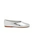 Main View - Click To Enlarge - EQUIL - Venezia Metallic Leather Ballerina Flats