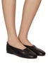 Figure View - Click To Enlarge - EQUIL - Venezia Leather Ballerina Flats