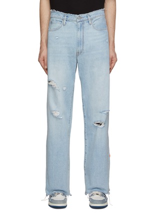 Main View - Click To Enlarge - ERL - X Levi's Stay Loose Jeans With Side Strap