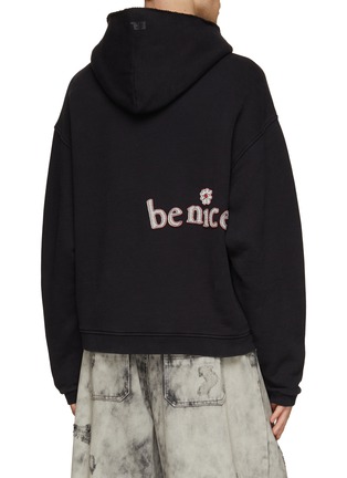 Back View - Click To Enlarge - ERL - Venice Appliqué Hoodie