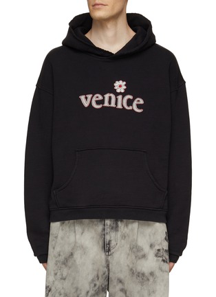 Main View - Click To Enlarge - ERL - Venice Appliqué Hoodie
