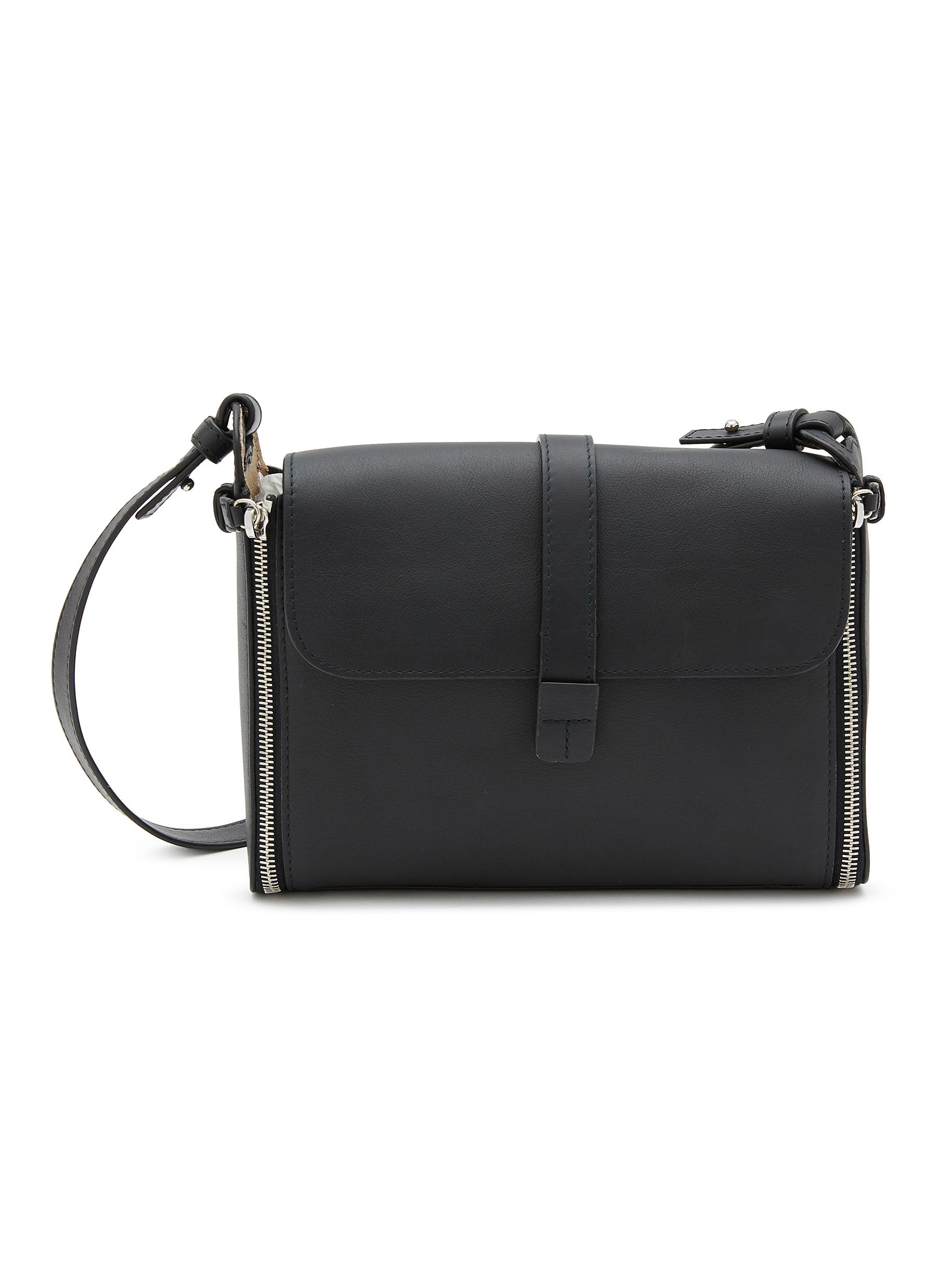 Dome Leather Crossbody Bag