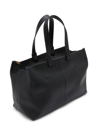 Detail View - Click To Enlarge - BONASTRE - T Leather Tote Bag