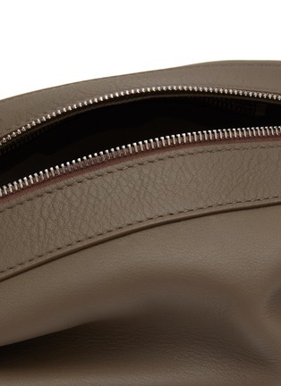 Detail View - Click To Enlarge - BONASTRE - Small Ring Leather Crossbody Bag