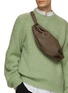 Figure View - Click To Enlarge - BONASTRE - Small Ring Leather Crossbody Bag