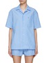 Main View - Click To Enlarge - HOMMEGIRLS - Striped Cotton Shirt