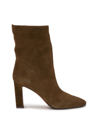 Main View - Click To Enlarge - AQUAZZURA - Mazoni 85 Suede Boots