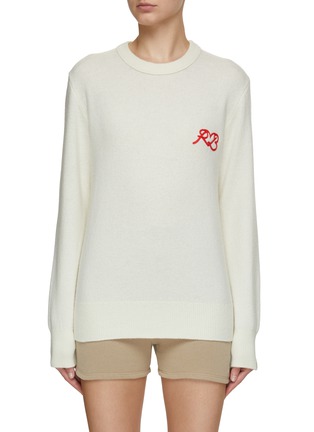 Main View - Click To Enlarge - RAG & BONE - Love Logo Embroidered Top