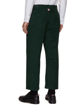 Back View - Click To Enlarge - THOM BROWNE - Cropped Corduroy Pants