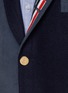  - THOM BROWNE - Fun-Mix Single Breasted Notch Lapel Wool Blazer