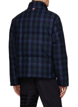  - THOM BROWNE - Reversible Tartan Flannel Puffer Jacket