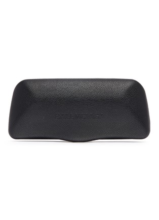 Detail View - Click To Enlarge - BALENCIAGA - Logo Acetate Sunglasses