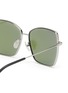 Detail View - Click To Enlarge - BALENCIAGA - Metal Sunglasses
