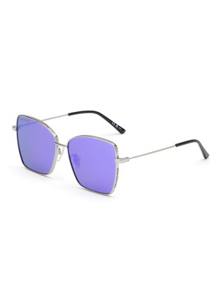 Main View - Click To Enlarge - BALENCIAGA - Metal Sunglasses