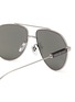 Detail View - Click To Enlarge - GUCCI - Metal Aviator Sunglasses