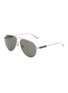 Main View - Click To Enlarge - GUCCI - Metal Aviator Sunglasses