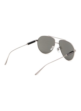 Figure View - Click To Enlarge - GUCCI - Metal Aviator Sunglasses
