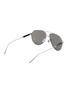 Figure View - Click To Enlarge - GUCCI - Metal Aviator Sunglasses