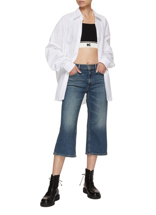 Figure View - Click To Enlarge - RE/DONE - Super Cropped Flare Jeans