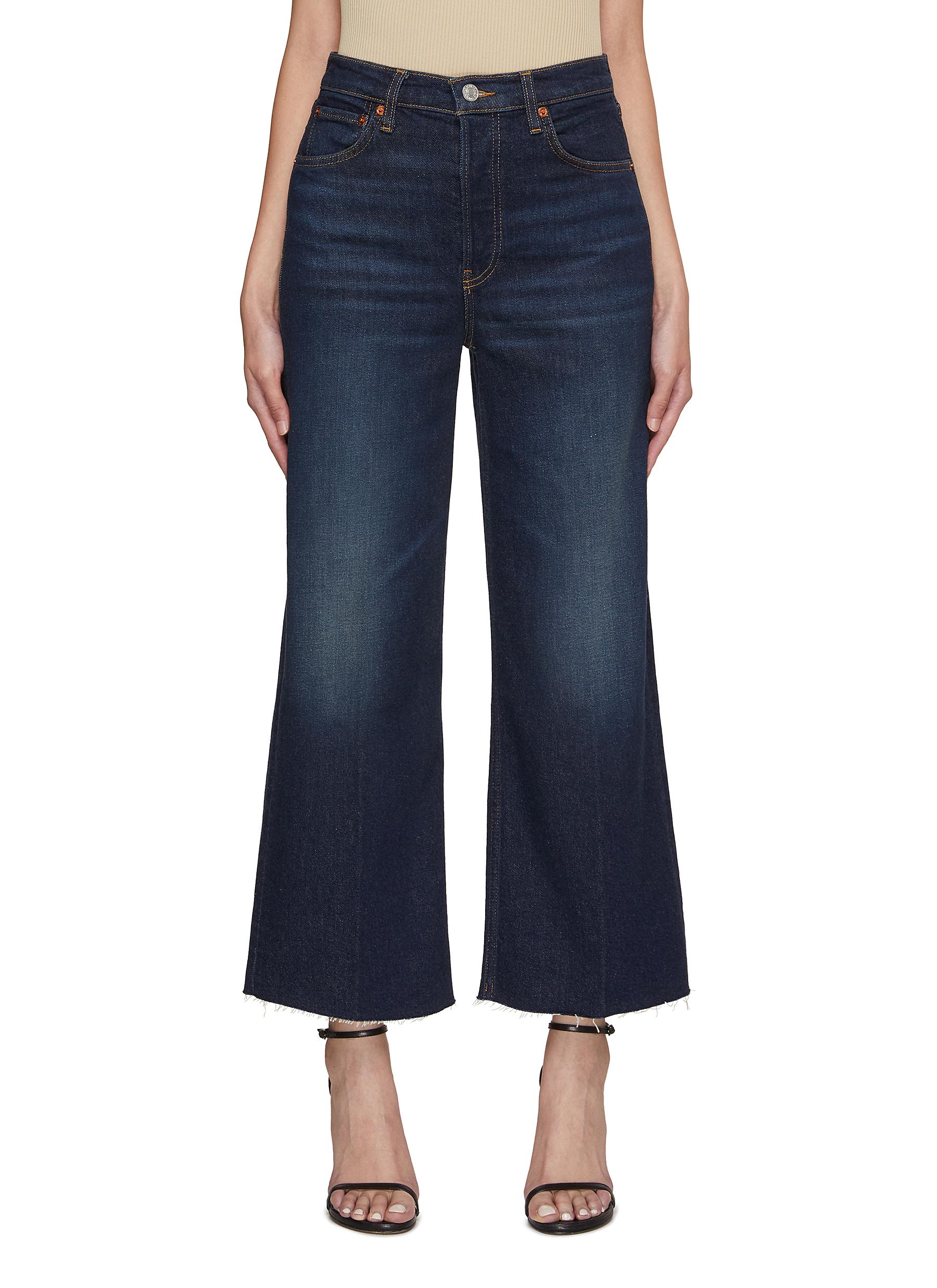 Redone online cropped jeans