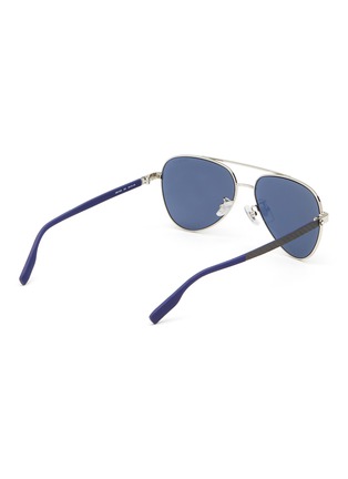 Figure View - Click To Enlarge - MONTBLANC - MB0182S Metal Aviator Sunglasses