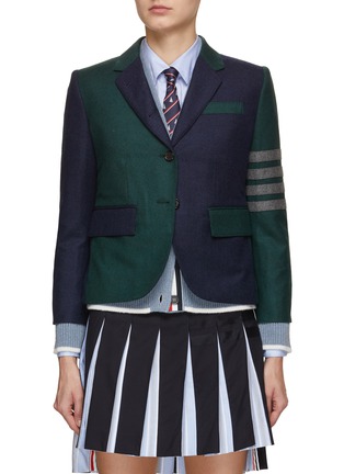 Main View - Click To Enlarge - THOM BROWNE - 4 Bar Funmix Blazer