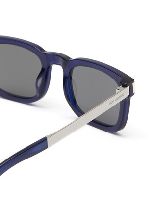 Detail View - Click To Enlarge - SAINT LAURENT - SL581-006 Acetate Square Sunglasses