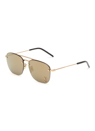Main View - Click To Enlarge - SAINT LAURENT - SL 309 M Metal Square Sunglasses