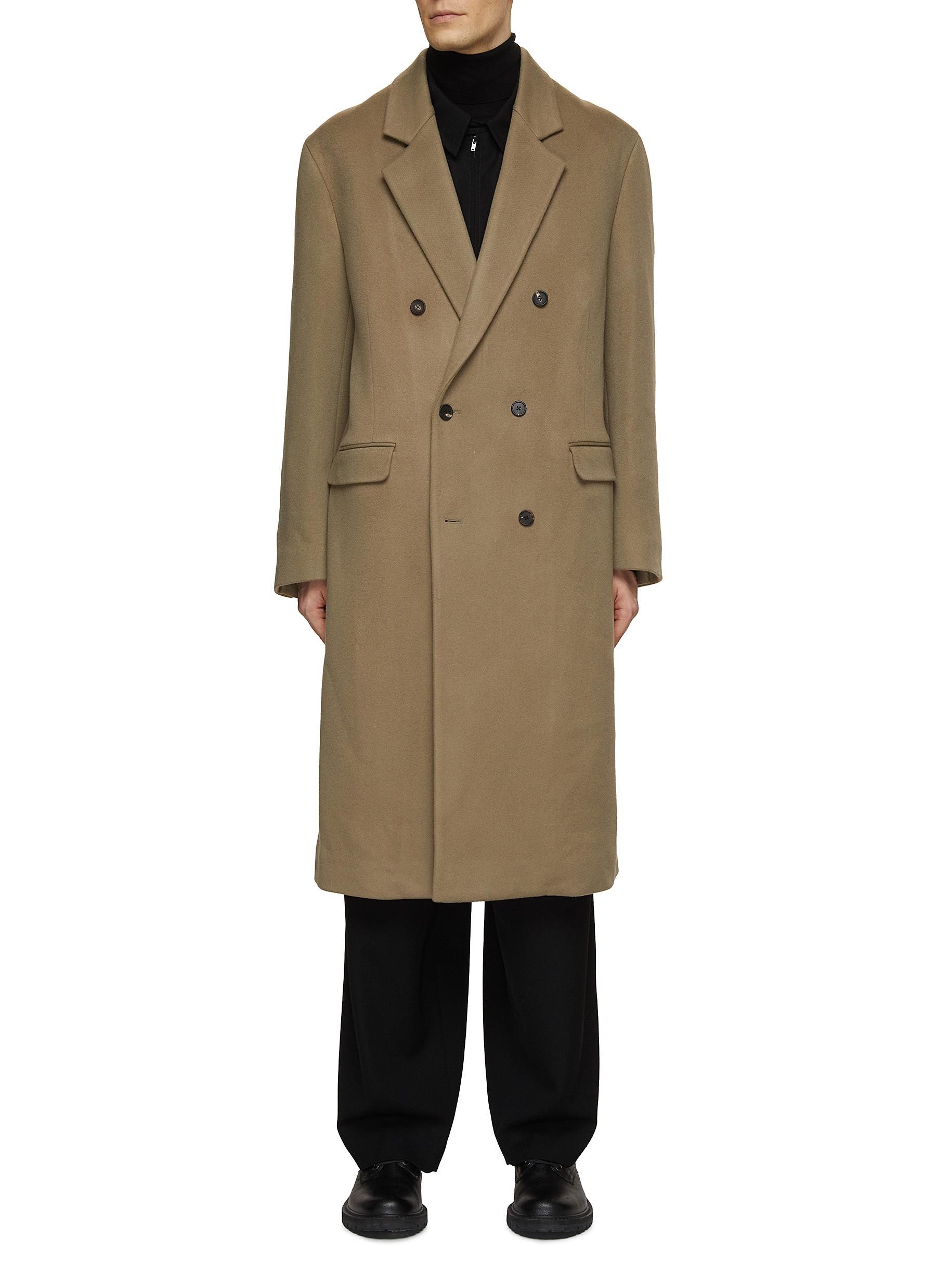 Anders Double Breasted Cashmere Coat