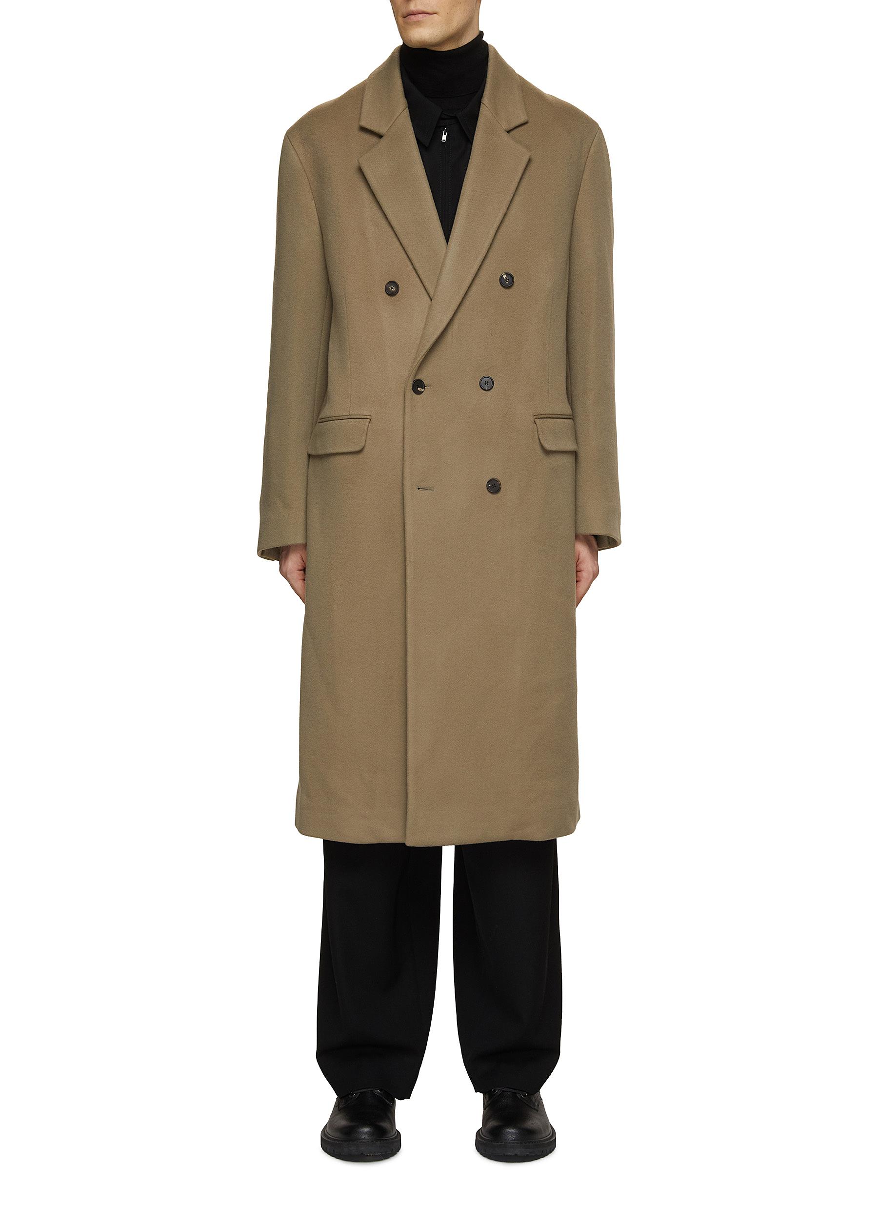 Double cashmere sale coat