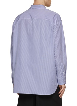 Back View - Click To Enlarge - THE ROW - Lukre Striped Button Up Shirt