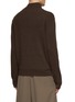 Back View - Click To Enlarge - THE ROW - Daniel Mock Neck Cashmere Sweater