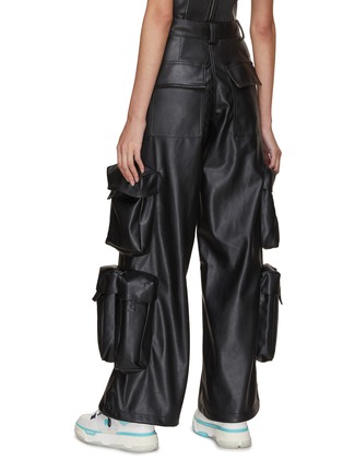 Back View - Click To Enlarge - AMIRI - Wide Leg Cargo Pants