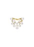 Main View - Click To Enlarge - YICI ZHAO ART & JEWELS - Wonderland Diamond Pearl 18K Gold Ring — Size HK13.5