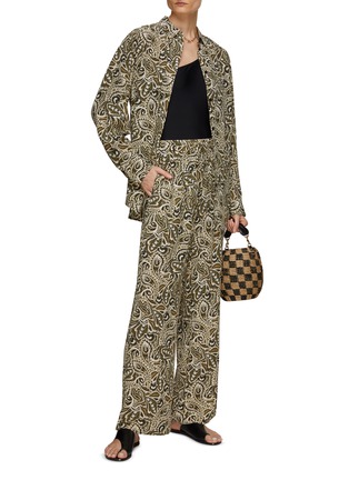 Figure View - Click To Enlarge - MATTEAU - Long Sleeve Silk Shirt