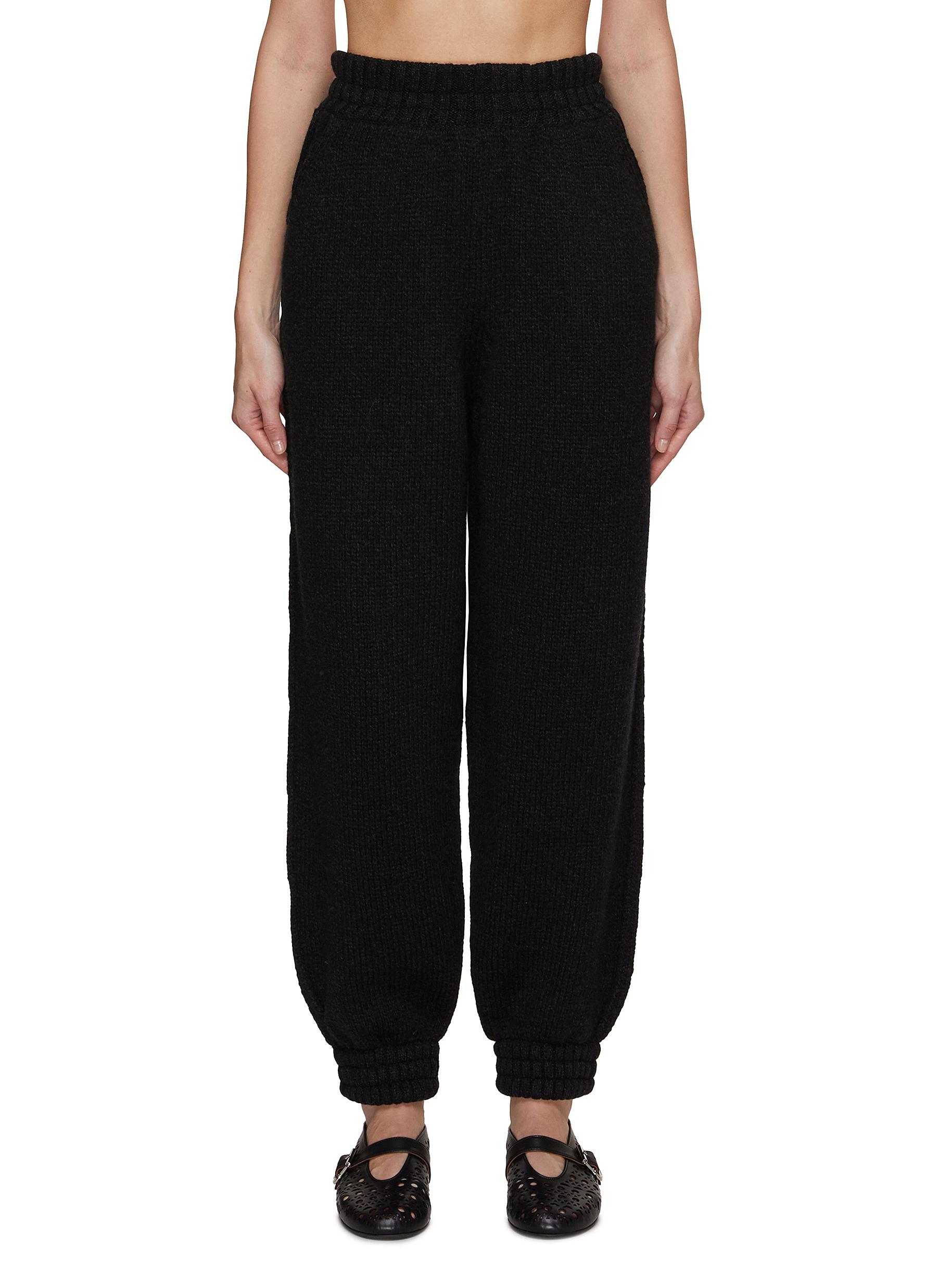 Elastic cuff joggers outlet