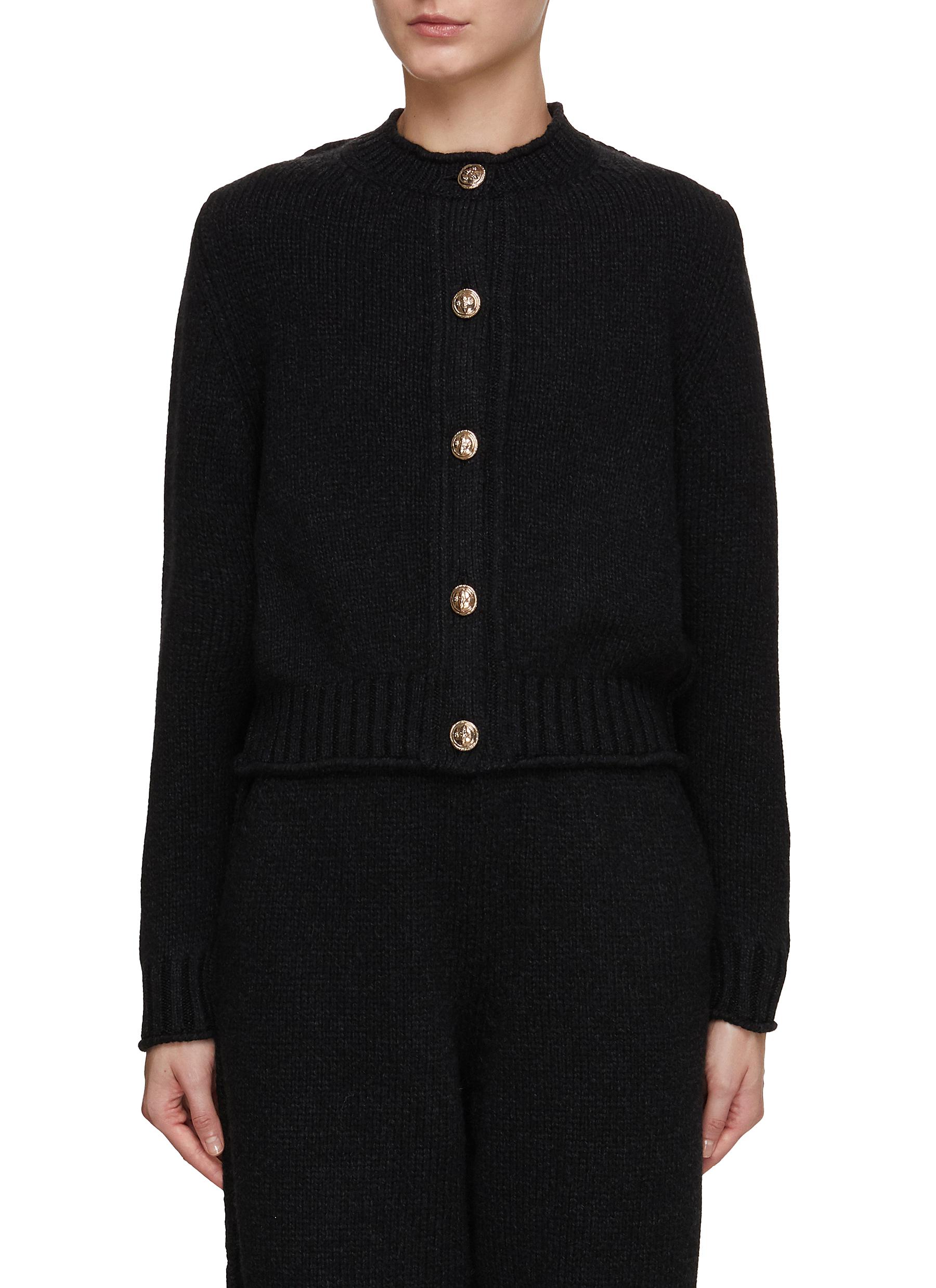Chunky button up cardigan outlet