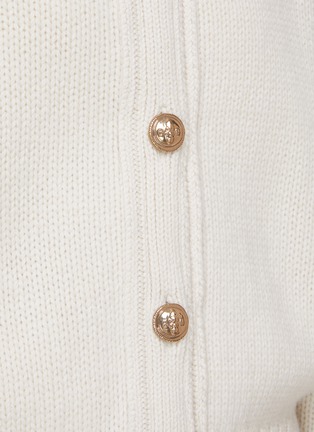  - BARRIE - Chunky Knit Button Up Cardigan
